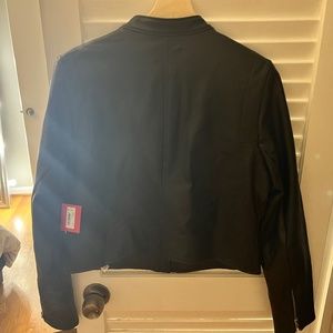 Spanx Leather-Like Moto Jacket (New with Tags)